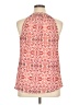C&E Lifestyle Red Sleeveless Blouse Size XL - photo 2