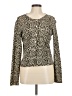 SML Design Animal Print Tan Cardigan Size M - photo 1