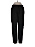 Zara 100% Polyester Solid Black Track Pants Size L - photo 1