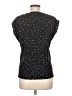 Saint + Sofia Polka Dots Black Sleeveless T-Shirt Size 6 - photo 2