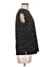 Saint + Sofia Polka Dots Black Sleeveless T-Shirt Size 6 - photo 4