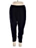 Assorted Brands 100% Cotton Solid Blue Black Track Pants Size 28 - photo 1