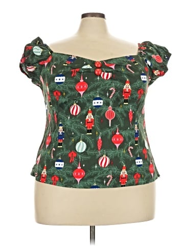 Collectif Short Sleeve Top (view 1)