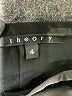 Theory Solid Black Formal Skirt Size 4 - photo 4