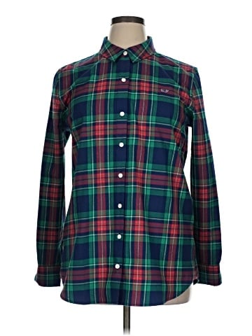 Vineyard Vines Performance Long Sleeve Blouse (view 1)