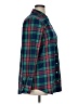 Vineyard Vines Performance 100% Polyester Plaid Green Long Sleeve Blouse Size 14 - photo 4