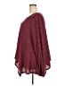 Haptics Burgundy Poncho Size 2X (estimated) - photo 5