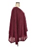Haptics Burgundy Poncho Size 2X (estimated) - photo 4
