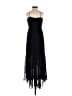 Express 100% Polyester Black Cocktail Dress Size XS - photo 2