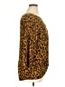 Assorted Brands Animal Print Brown 3/4 Sleeve Blouse Size XL - photo 4