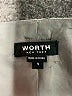 Worth New York Metallic Gray Jacket Size 4 - photo 6