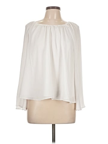 Elizabeth and James 3/4 Sleeve Blouse (view 1)