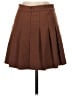 Sun-deh Solid Brown Formal Skirt Size 4 - photo 2