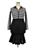 Assorted Brands Houndstooth Black Cocktail Dress Size XXL - photo 1