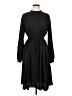 Unbranded 100% Polyester Solid Black Casual Dress Size M - photo 1