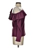 Chaser Burgundy Long Sleeve Top Size S - photo 4