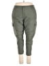 Boutique + Solid Green Cargo Pants Size 22W - photo 1
