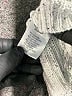 Miracle Silver Pullover Sweater Size Sm - Med - photo 8
