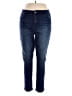DG^2 by Diane Gilman Solid Blue Jeans Size 18W - photo 1