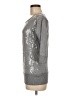 AGB Metallic Silver Pullover Sweater Size M - photo 5