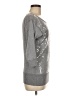 AGB Metallic Silver Pullover Sweater Size M - photo 4