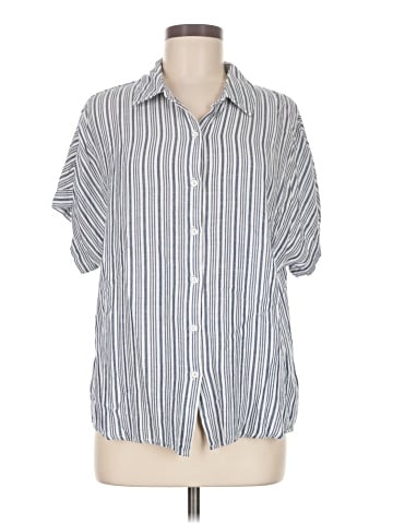 Splendid Short Sleeve Button-Down Shirt (view 1)