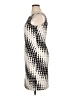 Nine West Graphic Silver Cocktail Dress Size 14 - photo 5