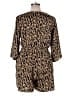 Pretty Garden 100% Polyester Animal Print Brown Romper Size XL - photo 2
