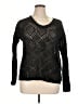 Old Navy Metallic Black Pullover Sweater Size XL - photo 1