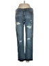 Current/Elliott Hearts Blue Jeans Size XS (0) - photo 1