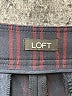 Ann Taylor LOFT Stripes Black Dress Pants Size 10 - photo 4