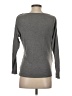Seraphine 100% Polyester Gray 3/4 Sleeve Top Size S - photo 2
