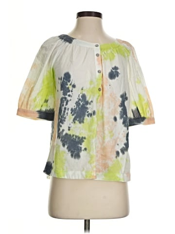 Elizabeth and James Short Sleeve Blouse (view 1)