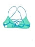 L Space Green Blue Swimsuit Top Size S - photo 1