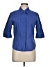 Express Blue 3/4 Sleeve Button-Down Shirt Size 11 - 12 - photo 1