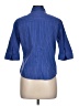 Express Blue 3/4 Sleeve Button-Down Shirt Size 11 - 12 - photo 2