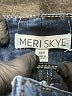 Meri Skye Blue Jeans Size 16W - photo 7