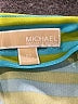 MICHAEL Michael Kors Stripes Blue Green Casual Skirt Size 10 - photo 4