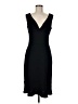 St. John Solid Black Cocktail Dress Size 8 - photo 1