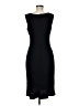 St. John Solid Black Cocktail Dress Size 8 - photo 2