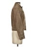Theory 100% Leather Brown Jacket Size S - photo 4