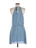 BCBGMAXAZRIA 100% Polyester Blue Cocktail Dress Size M - photo 2