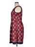 Max Studio Paisley Red Casual Dress Size XL - photo 5
