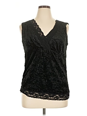 DressBarn Sleeveless T-Shirt (view 1)