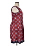 Max Studio Paisley Red Casual Dress Size XL - photo 4