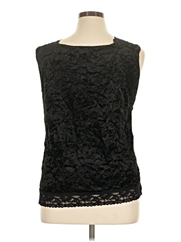 DressBarn Sleeveless T-Shirt (view 2)