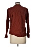 Point Sur Burgundy Long Sleeve Blouse Size 10 - photo 2