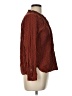Point Sur Burgundy Long Sleeve Blouse Size 10 - photo 4