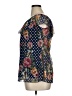 Rainbow Blue Short Sleeve Blouse Size 1X (estimated) - photo 5