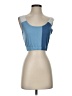 Shein 100% Polyester Blue Tube Top Size S - photo 1